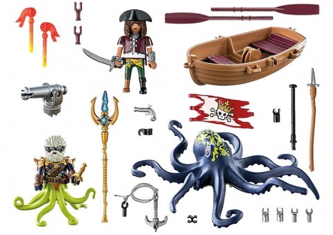 Zestaw z figurkami Pirates 71419 Walka z gigantyczną ośmiornicąIVET.PL - Modna odzież
