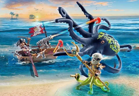 Zestaw z figurkami Pirates 71419 Walka z gigantyczną ośmiornicąIVET.PL - Modna odzież