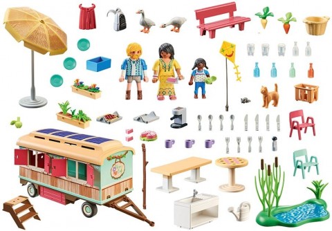 Zestaw z figurkami Country 71441 Przytulna kawiarenka w wagonieIVET.PL - Modna odzież