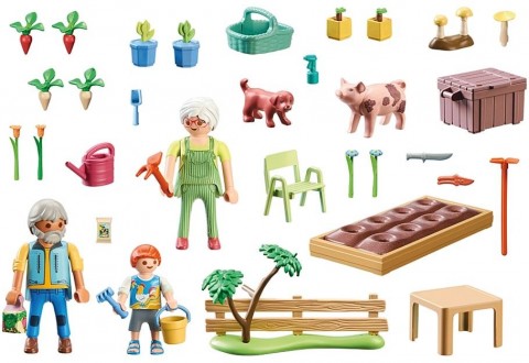 Zestaw z figurkami Country 71443 Ogródek warzywny u dziadkaIVET.PL - Modna odzież