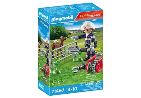 Zestaw figurek Action Heroes 71467 Straż pożarna - Ratowanie zwierzątIVET.PL - Modna odzież