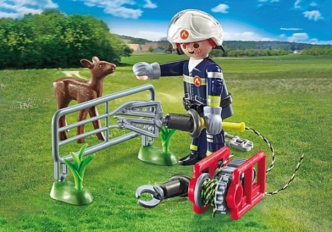 Zestaw figurek Action Heroes 71467 Straż pożarna - Ratowanie zwierzątIVET.PL - Modna odzież