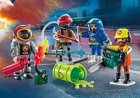 Zestaw figurek Action Heroes 71468 My Figures: Straż pożarnaIVET.PL - Modna odzież