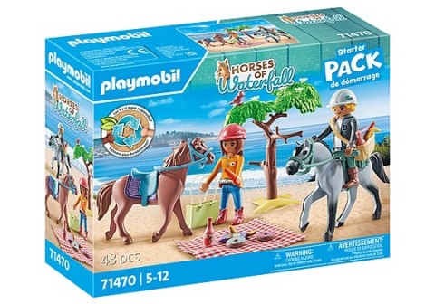 Zestaw figurek Horses 71470 Wycieczka konna na plażę z Amelią i BenemIVET.PL - Modna odzież