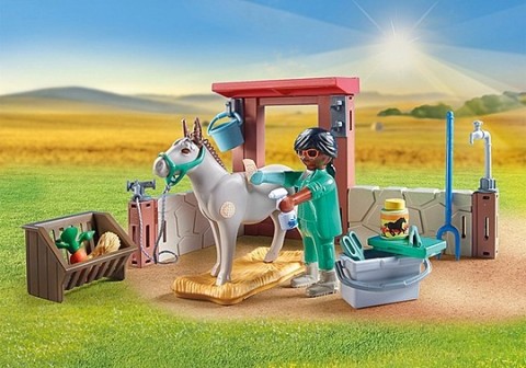 Zestaw figurek Country 71471 Weterynarz z osiołkamiIVET.PL - Modna odzież