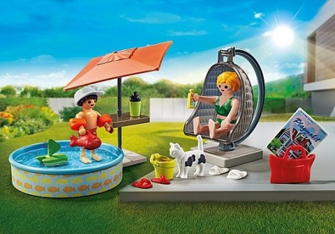 Zestaw figurek City Life 71476 Wodna zabawa w ogrodzieIVET.PL - Modna odzież