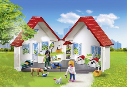 Zestaw z figurkami City Life 71396 Przenośny sklep zoologicznyIVET.PL - Modna odzież