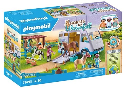 Zestaw figurek Horses 71493 Mobilna nauka jazdy konnejIVET.PL - Modna odzież