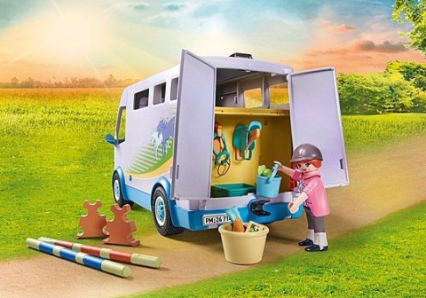 Zestaw figurek Horses 71493 Mobilna nauka jazdy konnejIVET.PL - Modna odzież