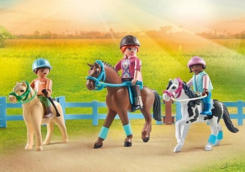 Zestaw figurek Horses 71493 Mobilna nauka jazdy konnejIVET.PL - Modna odzież