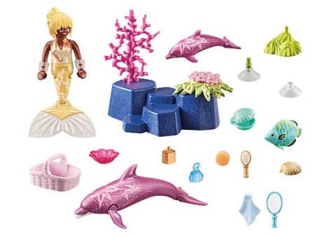 Zestaw figurek Princess Magic 71501 Syrenka z delfinamiIVET.PL - Modna odzież