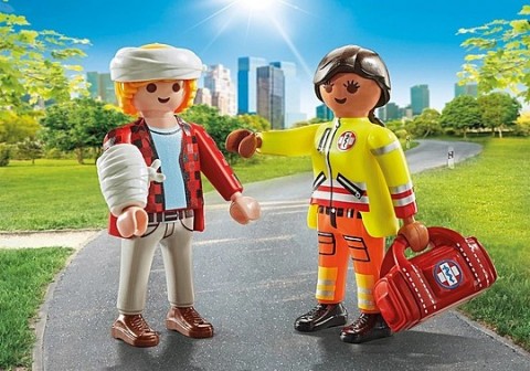 Zestaw figurek Duo Pack 71506 Sanitariusz z pacjentemIVET.PL - Modna odzież