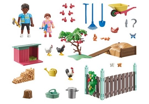 Zestaw figurek My Life 71510 Mała kurza ferma w ogródku Tiny HouseIVET.PL - Modna odzież