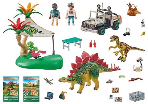 Zestaw figurek Dinos 71523 Obóz badawczy z dinozauramiIVET.PL - Modna odzież