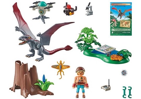 Zestaw figurek Dinos 71525 Stacja badawcza dla dinozaurów DimorfodonówIVET.PL - Modna odzież