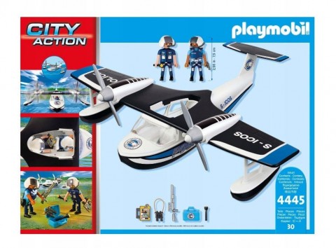 Zestaw figurek City Action 4445 Wodolot policyjnyIVET.PL - Modna odzież