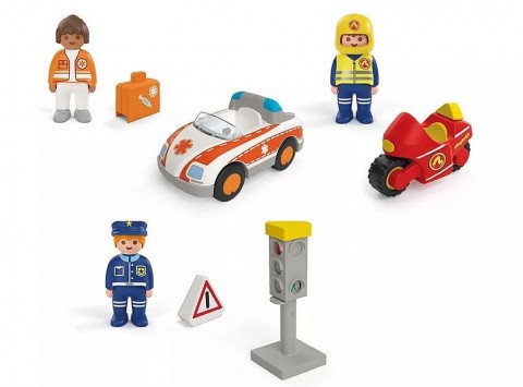 Zestaw z figurkami Junior 71692 Bohaterowie dnia codziennegoIVET.PL - Modna odzież