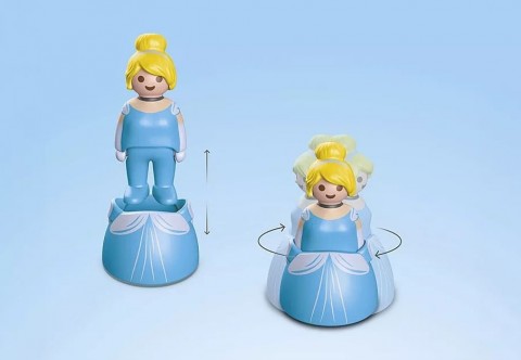 Zestaw z figurkami Junior Disney 71457 Zamek KopciuszkaIVET.PL - Modna odzież