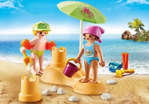 Zestaw z figurkami Special Plus 71581 Dzieci i zamek z piaskuIVET.PL - Modna odzież