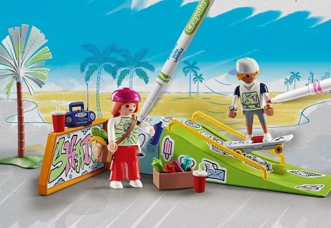 Zestaw z figurkami Color 71515 SkateparkIVET.PL - Modna odzież