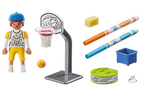 Zestaw z figurkami Color 71516 Skater z piłką do koszykówkiIVET.PL - Modna odzież