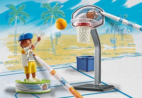 Zestaw z figurkami Color 71516 Skater z piłką do koszykówkiIVET.PL - Modna odzież