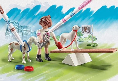 Zestaw z figurkami Color 71517 Trening z psamiIVET.PL - Modna odzież