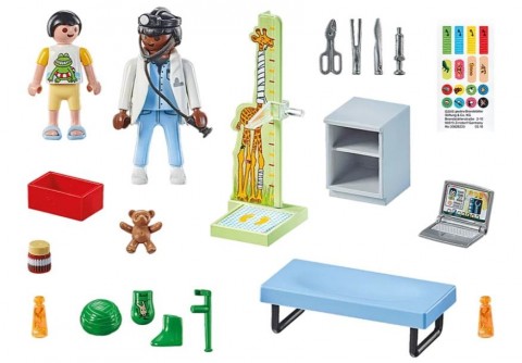 Zestaw figurek Action Heroes 71619 Pediatra z pluszowym misiemIVET.PL - Modna odzież