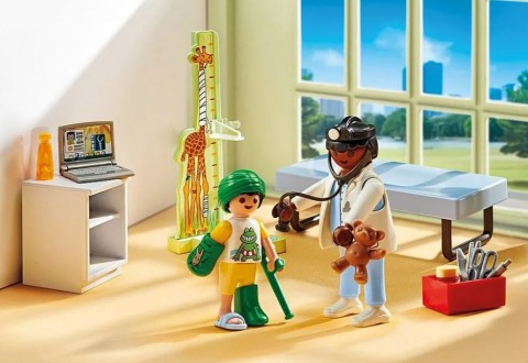 Zestaw figurek Action Heroes 71619 Pediatra z pluszowym misiemIVET.PL - Modna odzież
