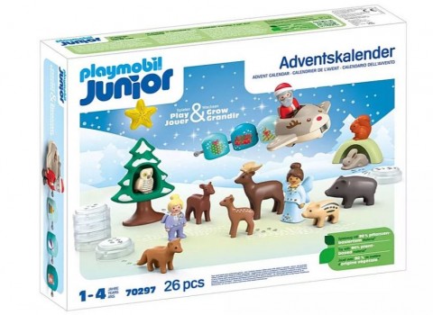 Zestaw figurek Junior 70297 Śnieżne Boże Narodzenie - kalendarz adwentowyIVET.PL - Modna odzież