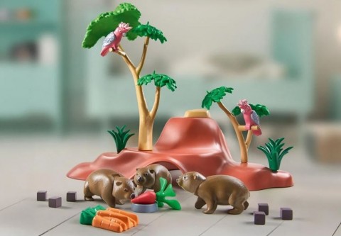 Zestaw z figurkami Wiltopia 71625 Schronienie dla wombatówIVET.PL - Modna odzież