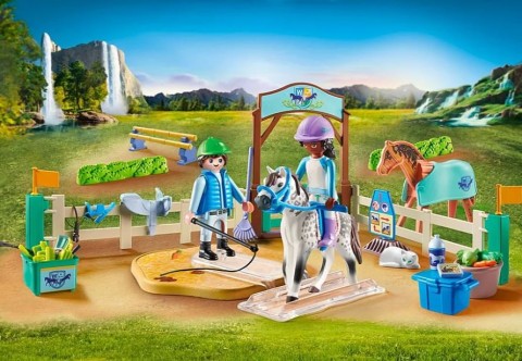 Zestaw figurek Horses 71637 Nowoczesna arena jeździeckaIVET.PL - Modna odzież