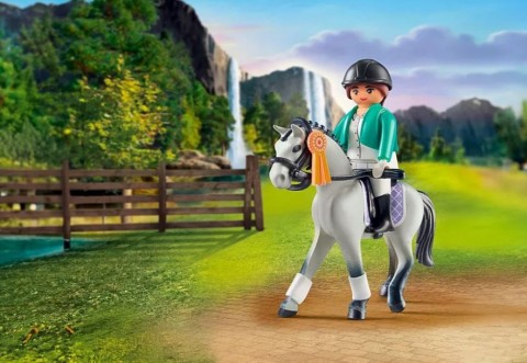Zestaw figurek Horses 71641 Jeździec turniejowyIVET.PL - Modna odzież