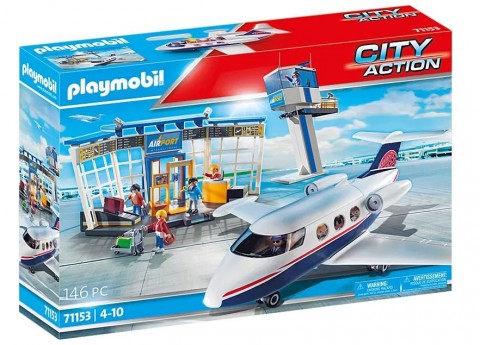 Zestaw z figurkami City Action 71153 Lotnisko z samolotemIVET.PL - Modna odzież