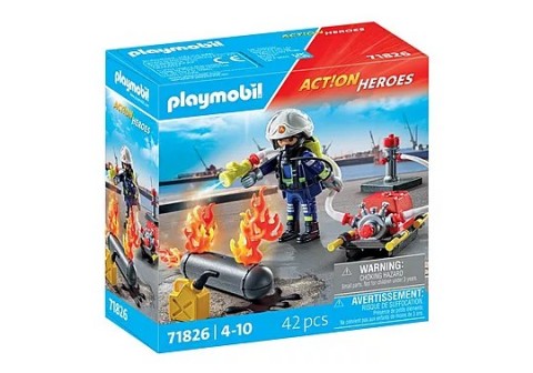 Action Heroes 71826 Strażak z pompą wodnąIVET.PL - Modna odzież