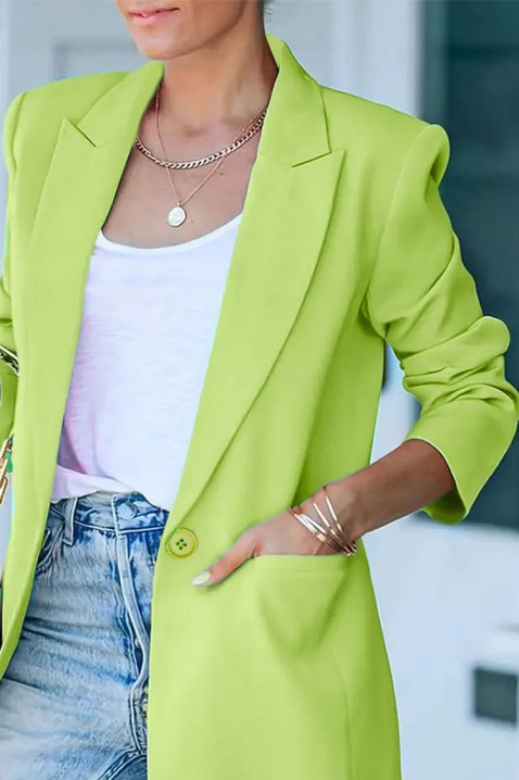 Marynarka MARGANA LIME, Kolor : limonkowy, IVET.PL - Modna odzież