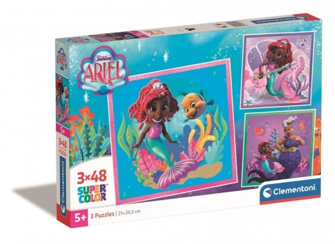 Puzzle dla dzieci Clementoni z 3 x 48 elementów - ArielIVET.PL - Modna odzież