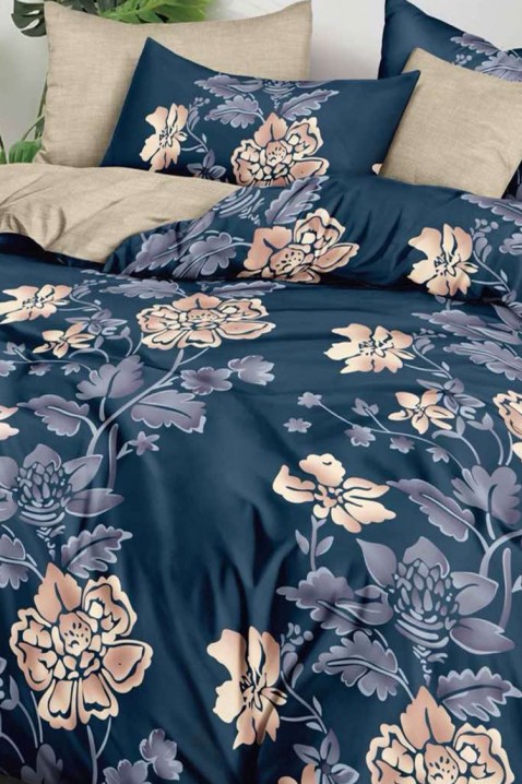 Komplet pościeli ORTEMIA 200x220 cm bawełna - 4 elementy, Kolor : wielokolorowy, IVET.PL - Modna odzież