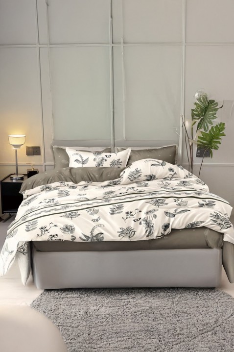 Komplet pościeli MOLXERA 200x220 cm bawełna, Kolor : biały, IVET.PL - Modna odzież