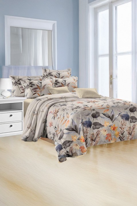 Komplet pościeli TORAVELA 200x220 cm bawełna - 4 elementy, Kolor : wielokolorowy, IVET.PL - Modna odzież