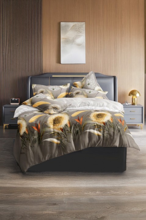 Komplet pościeli TERUVKA 200x220 cm bawełna - 4 elementy, Kolor : wielokolorowy, IVET.PL - Modna odzież