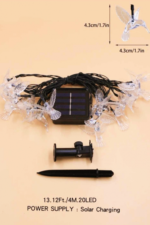 Lampy solarne 20 szt. FLIZELDO, Kolor : przezroczysty, IVET.PL - Modna odzież