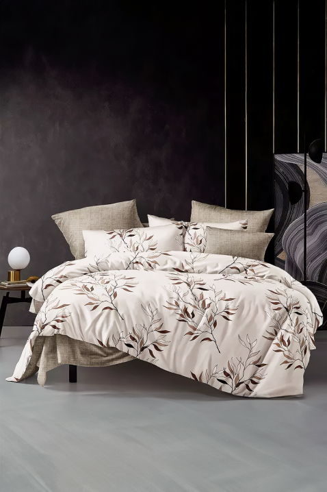Komplet pościeli XIORELA 200x220 cm bawełna - 4 elementy, Kolor : wielokolorowy, IVET.PL - Modna odzież