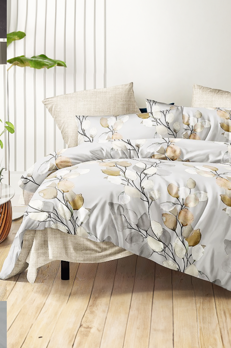 Komplet pościeli MIOGENA 200x220 cm bawełna - 4 elementy, Kolor : wielokolorowy, IVET.PL - Modna odzież