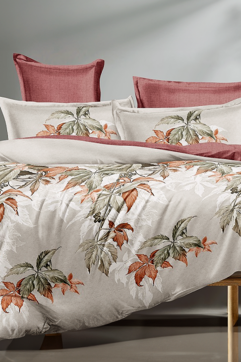 Komplet pościeli ROBELPA 200x220 cm bawełna - 4 elementy, Kolor : wielokolorowy, IVET.PL - Modna odzież