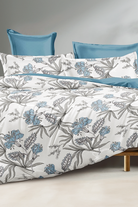 Komplet TIOSEMA 200x220 cm bawełna - 4 elementy, Kolor : wielokolorowy, IVET.PL - Modna odzież