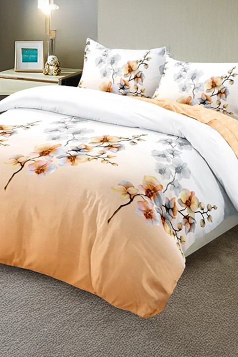 Komplet pościeli JERMOLA 200x220 cm bawełna - 4 elementy, Kolor : wielokolorowy, IVET.PL - Modna odzież