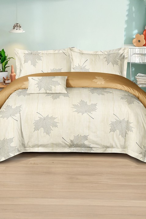 Komplet pościeli NOLMEJA 200x220 cm bawełna - 4 elementy, Kolor : wielokolorowy, IVET.PL - Modna odzież