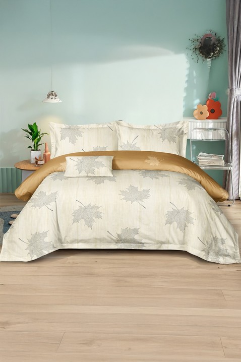 Komplet pościeli NOLMEJA 200x220 cm bawełna - 4 elementy, Kolor : wielokolorowy, IVET.PL - Modna odzież