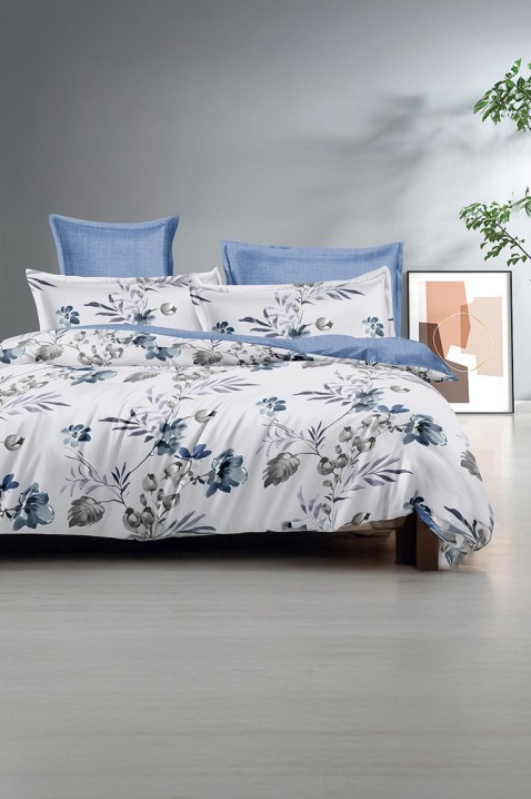 Komplet pościeli BORFILSA 200x220 cm bawełna - 4 elementy, Kolor : wielokolorowy, IVET.PL - Modna odzież